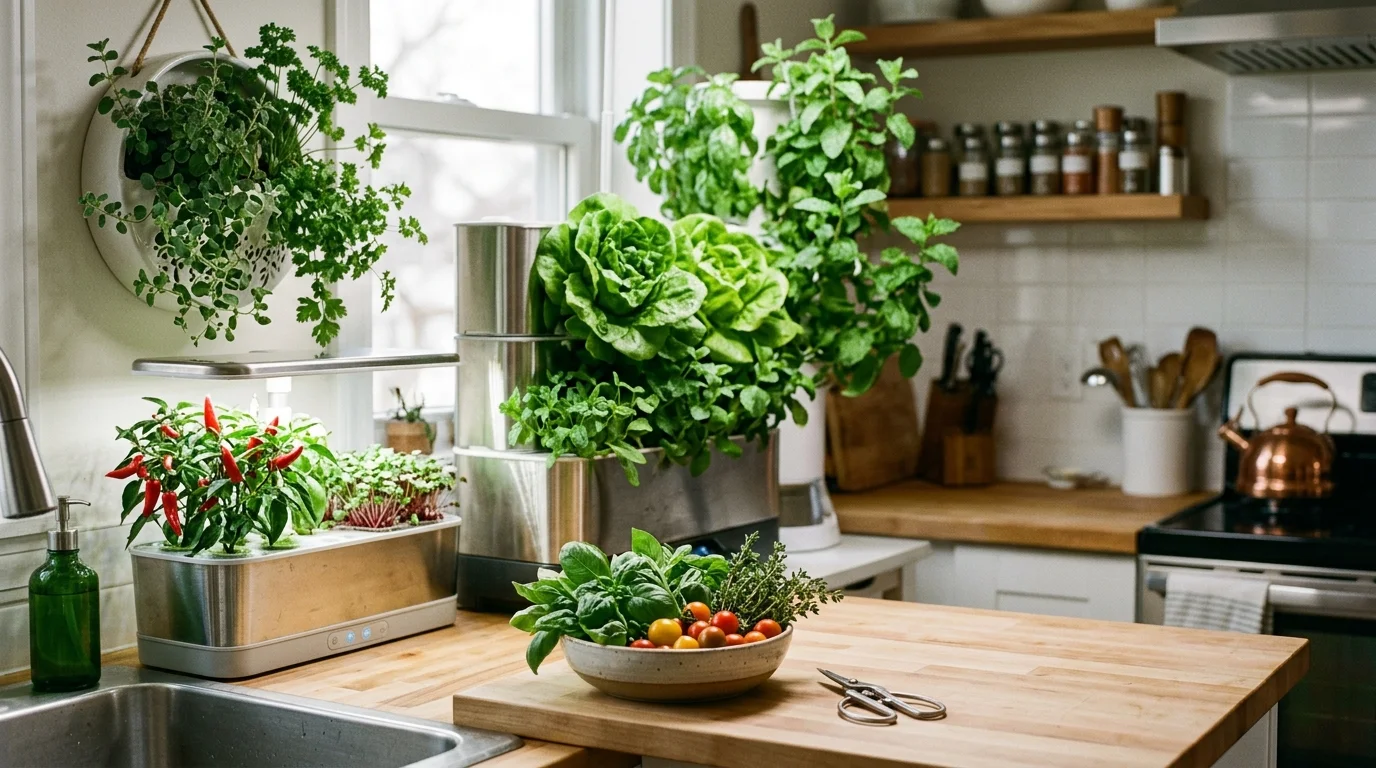 A lifestyle harvest scene highlighting everyday use.