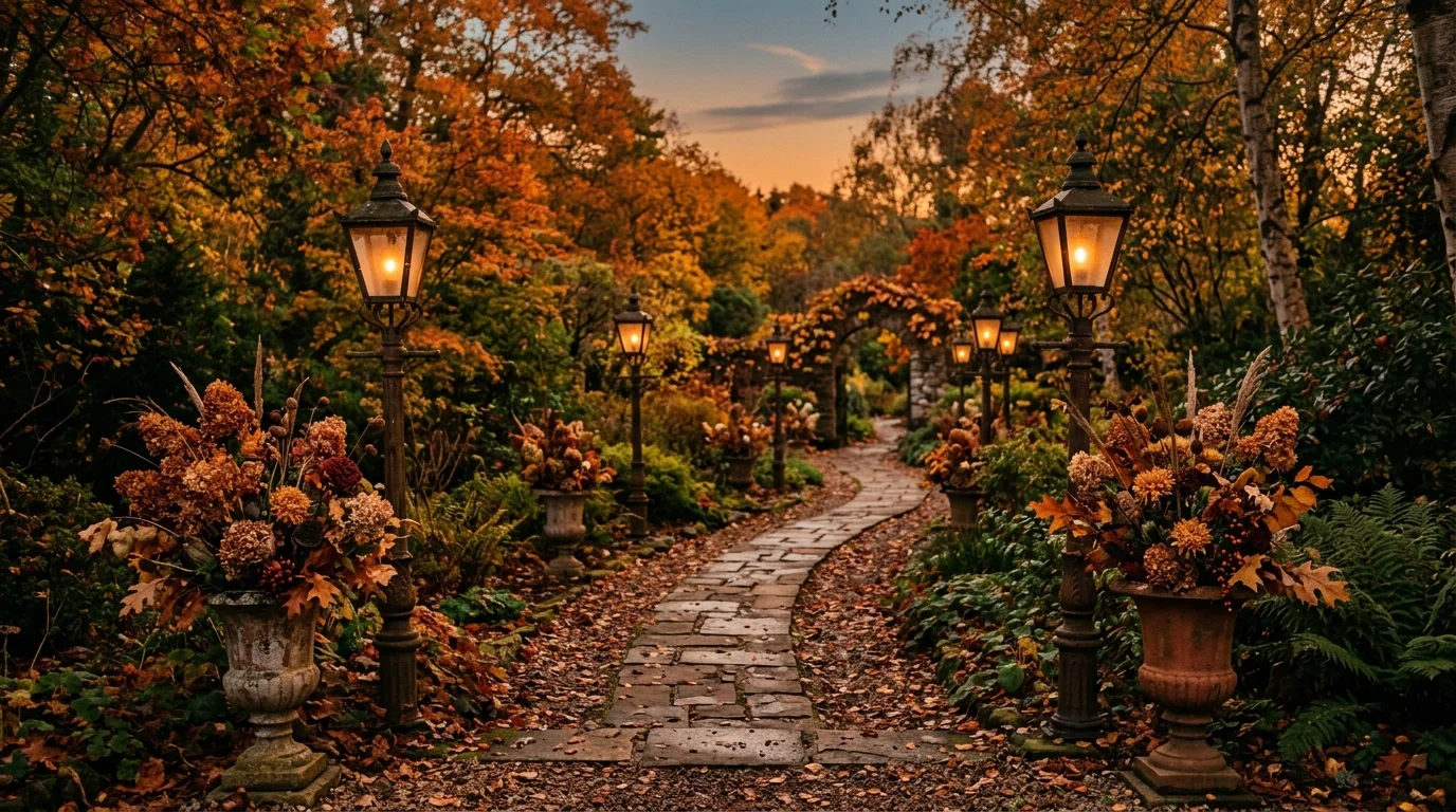 Old Wheelbarrow Arrangement image.