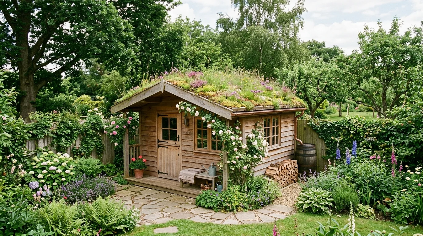 Greenhouse Hybrid Shed image.