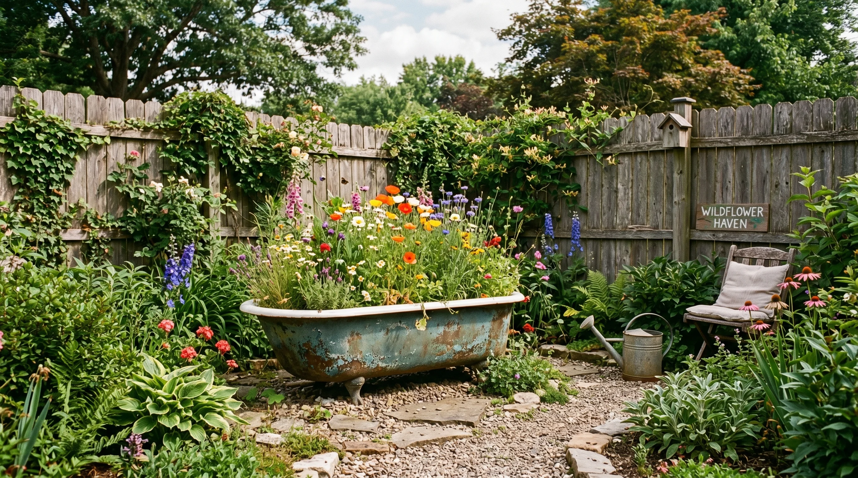 Choose Plants That Suit the Depth image.