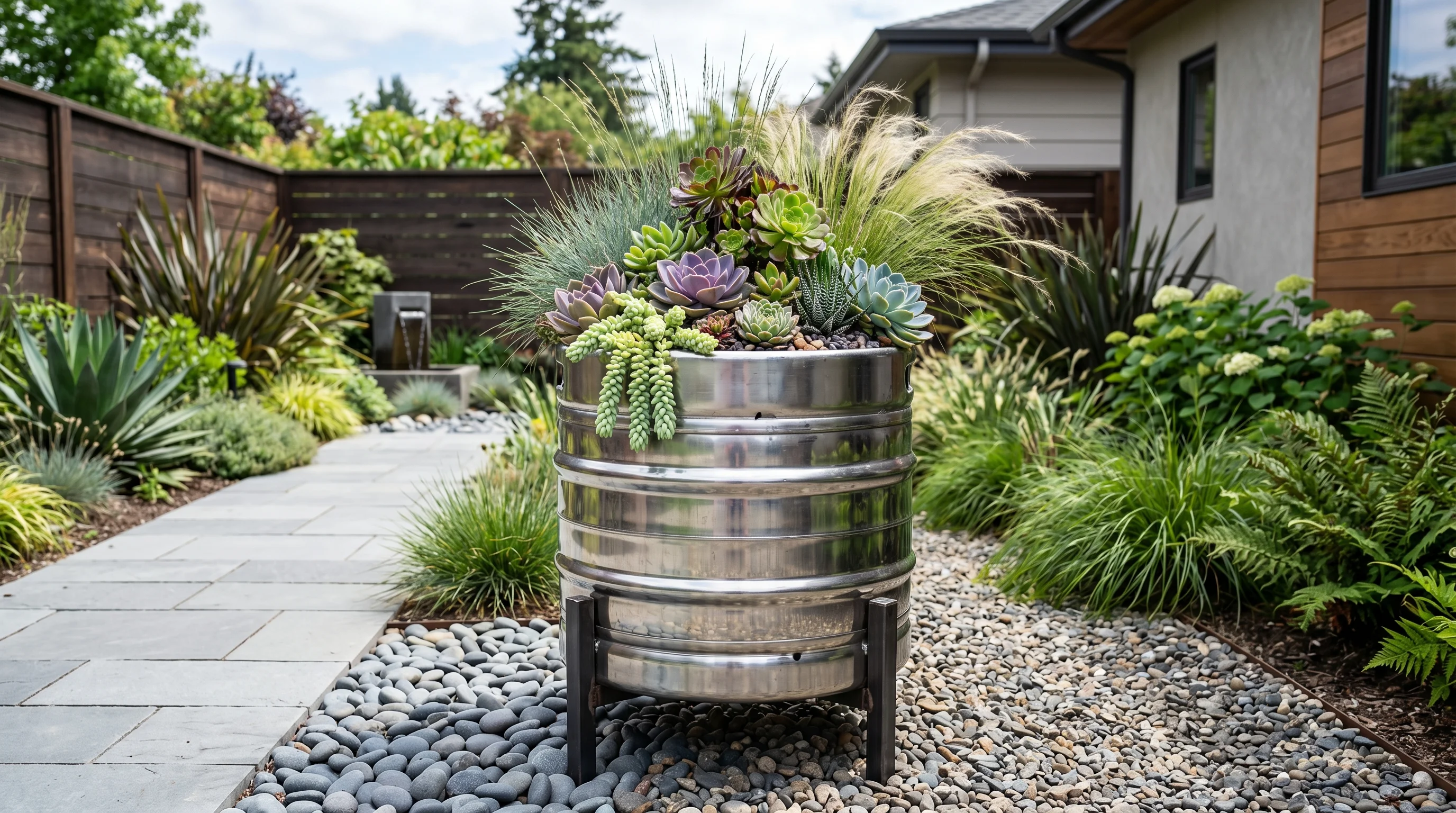 Pair Metal With Soft Planting image.