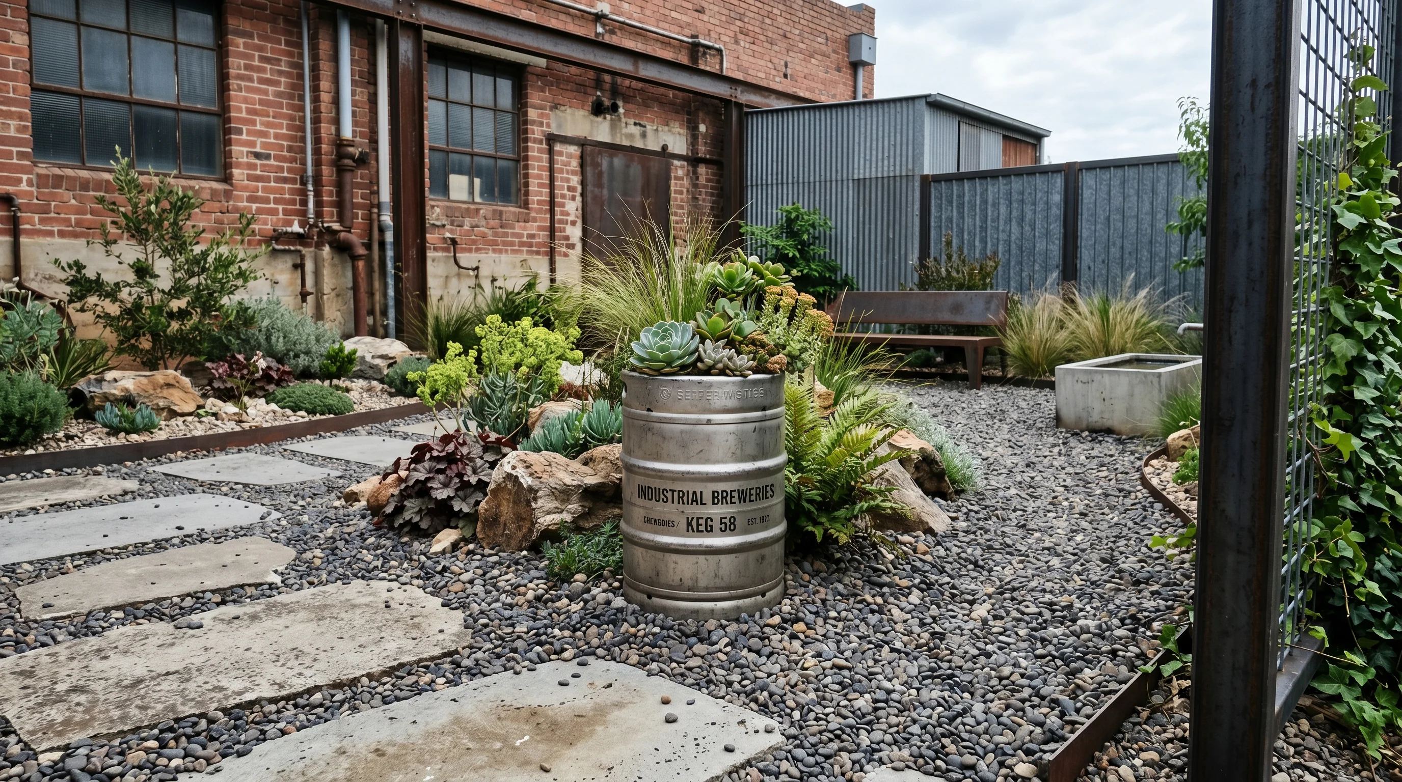 Place Kegs Along a Path image.