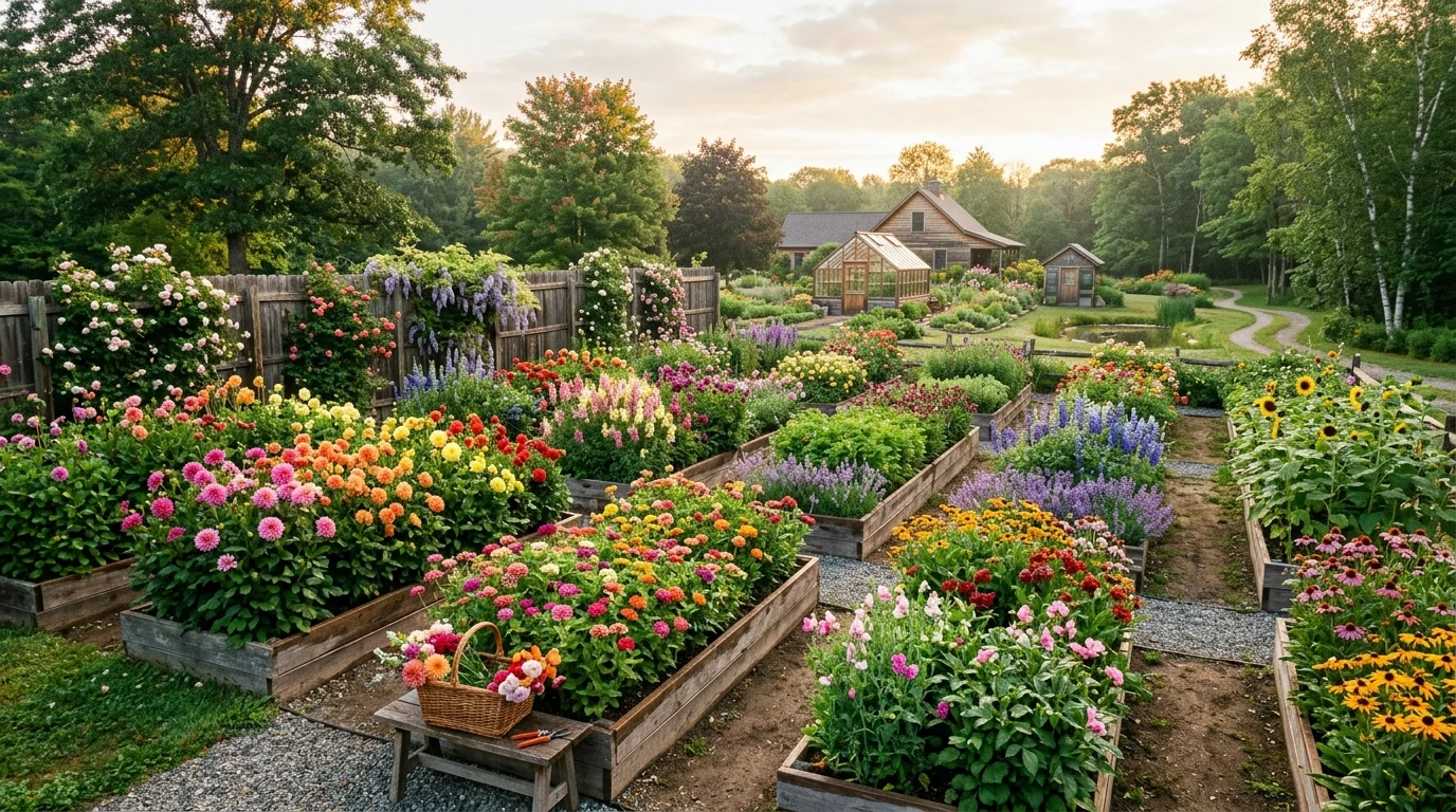Mix Focal Flowers and Fillers image.