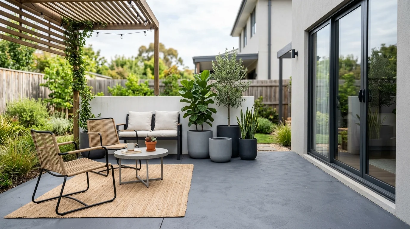 Keep the Whole Patio Cohesive image.
