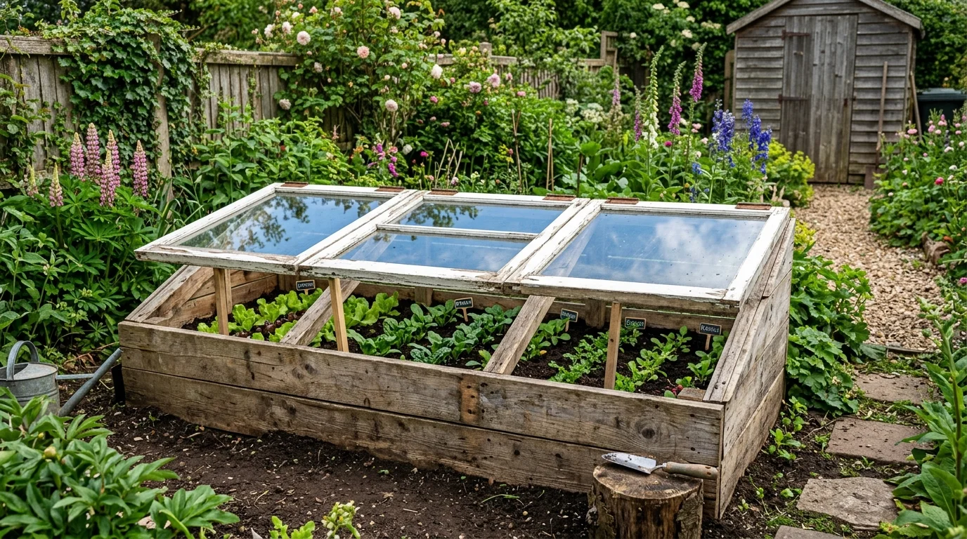 Building a Cold Frame from Used Materials inspiration image.