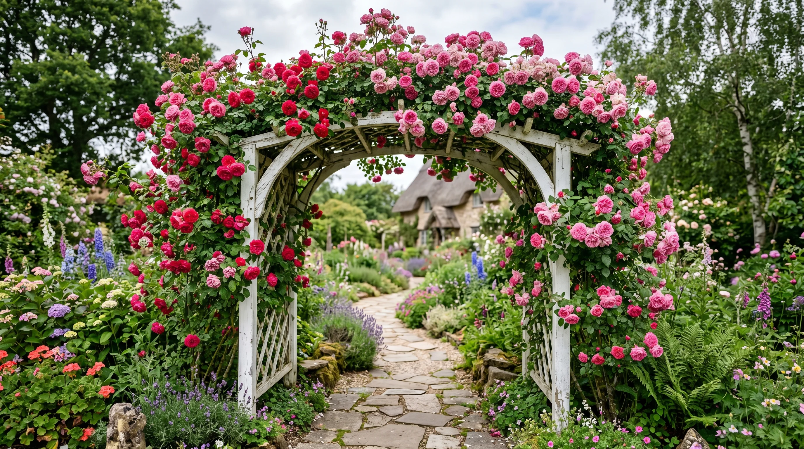 Imaginative Climbing Rose Ideas for Your Garden inspiration image.