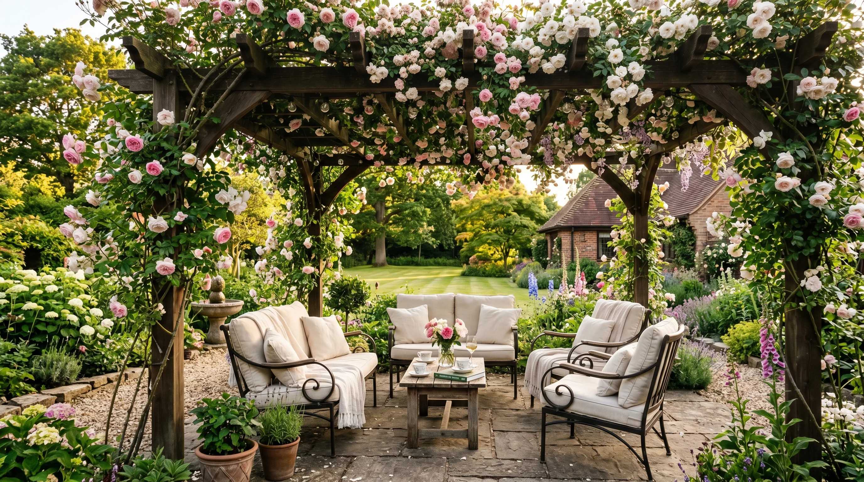 Trellis Wall Romance image.