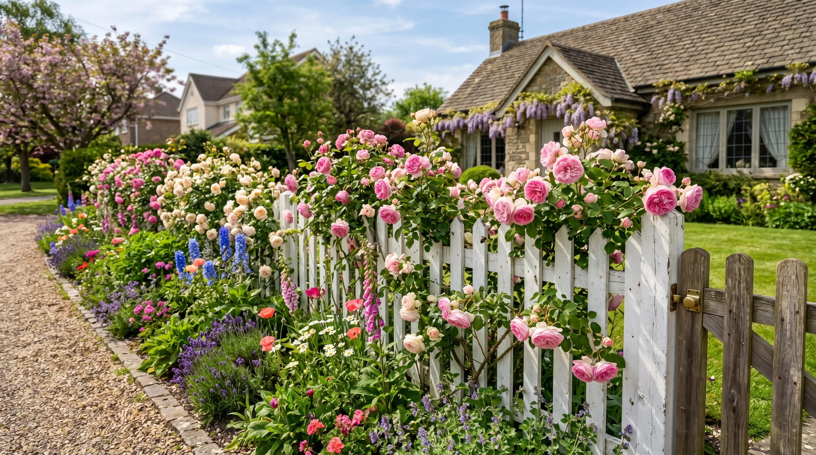 Fence Line Rose Ribbon image.