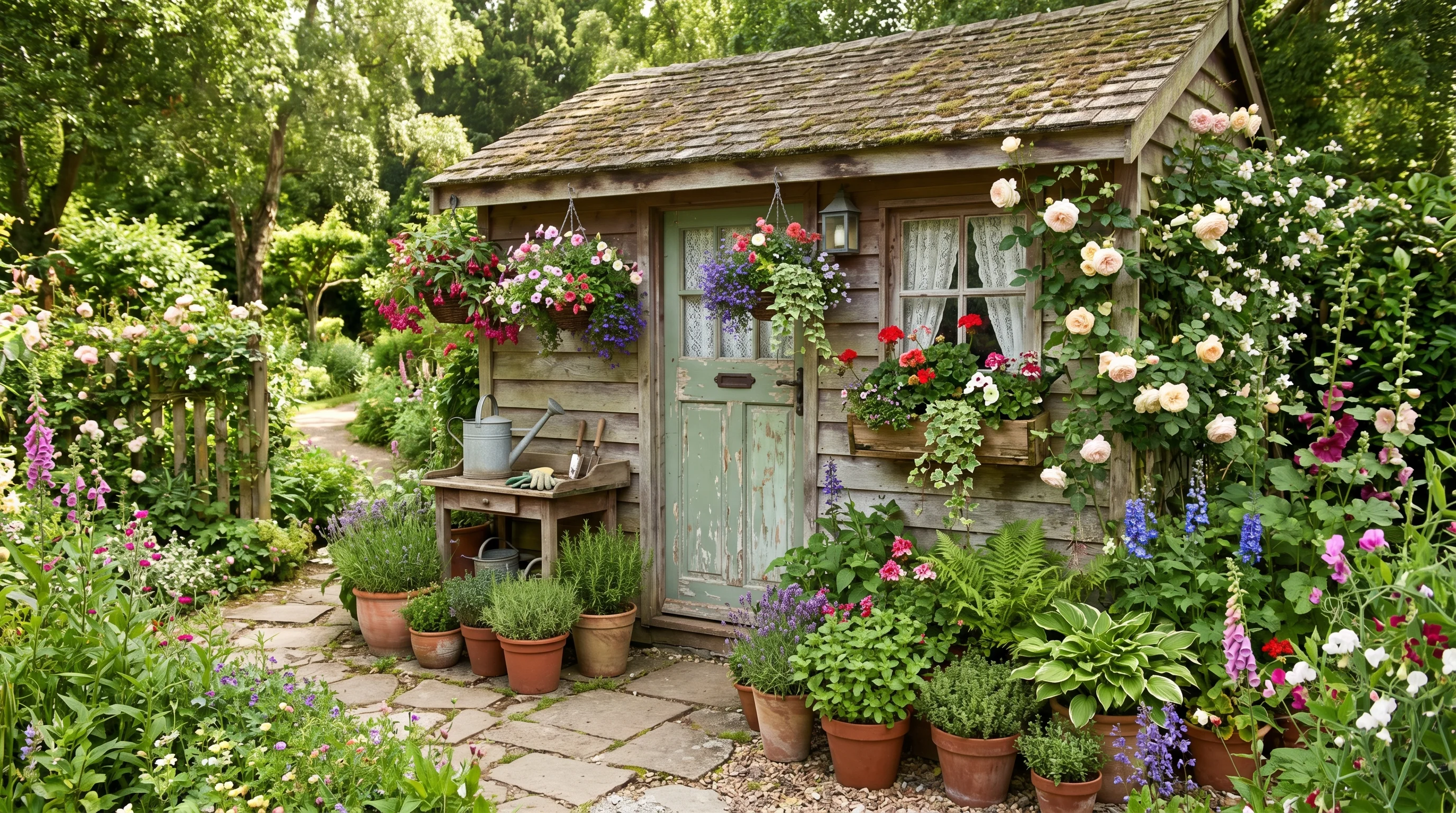 Add a Simple Garden Seat image.