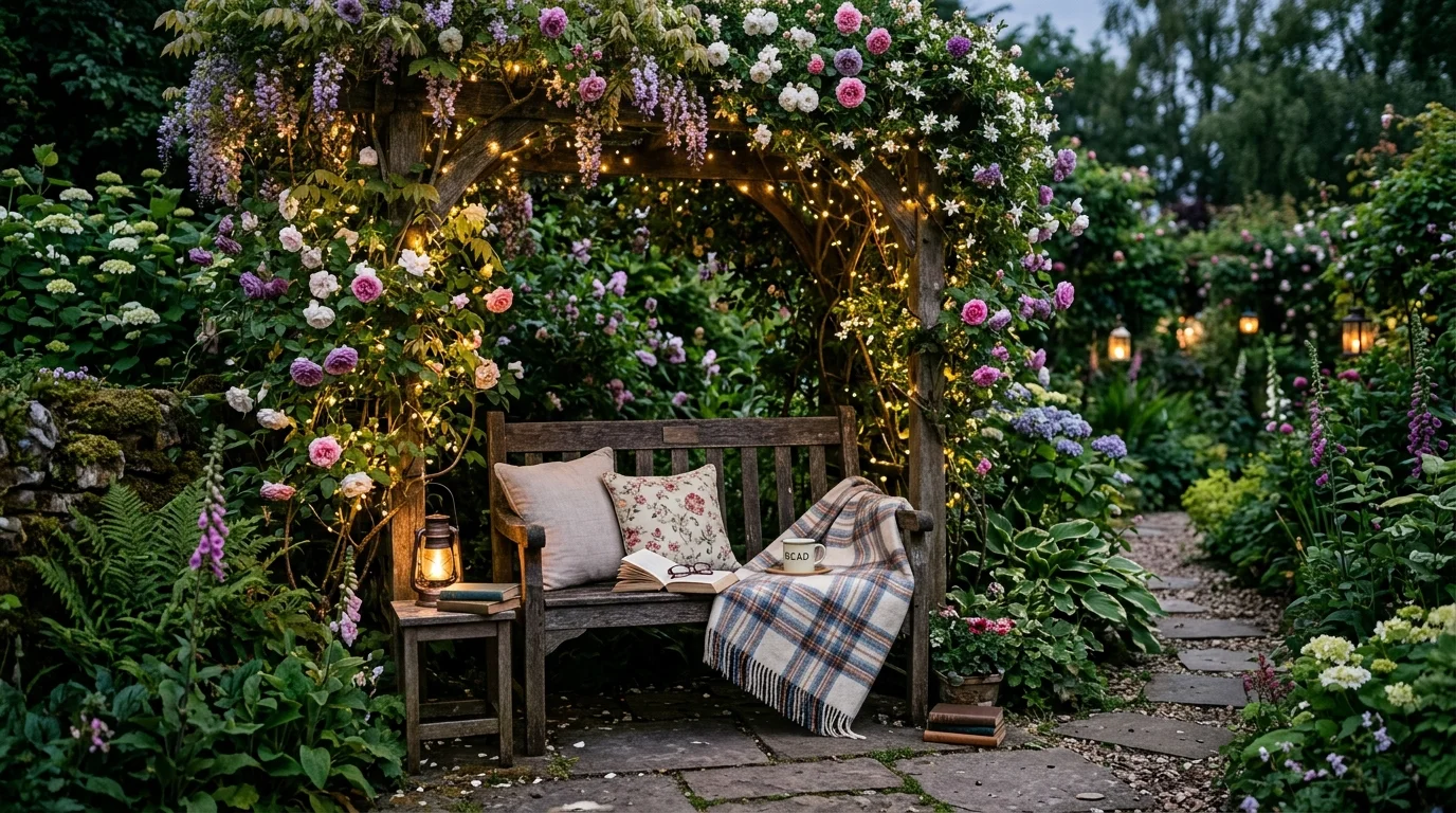 Creating a Garden Nook inspiration image.