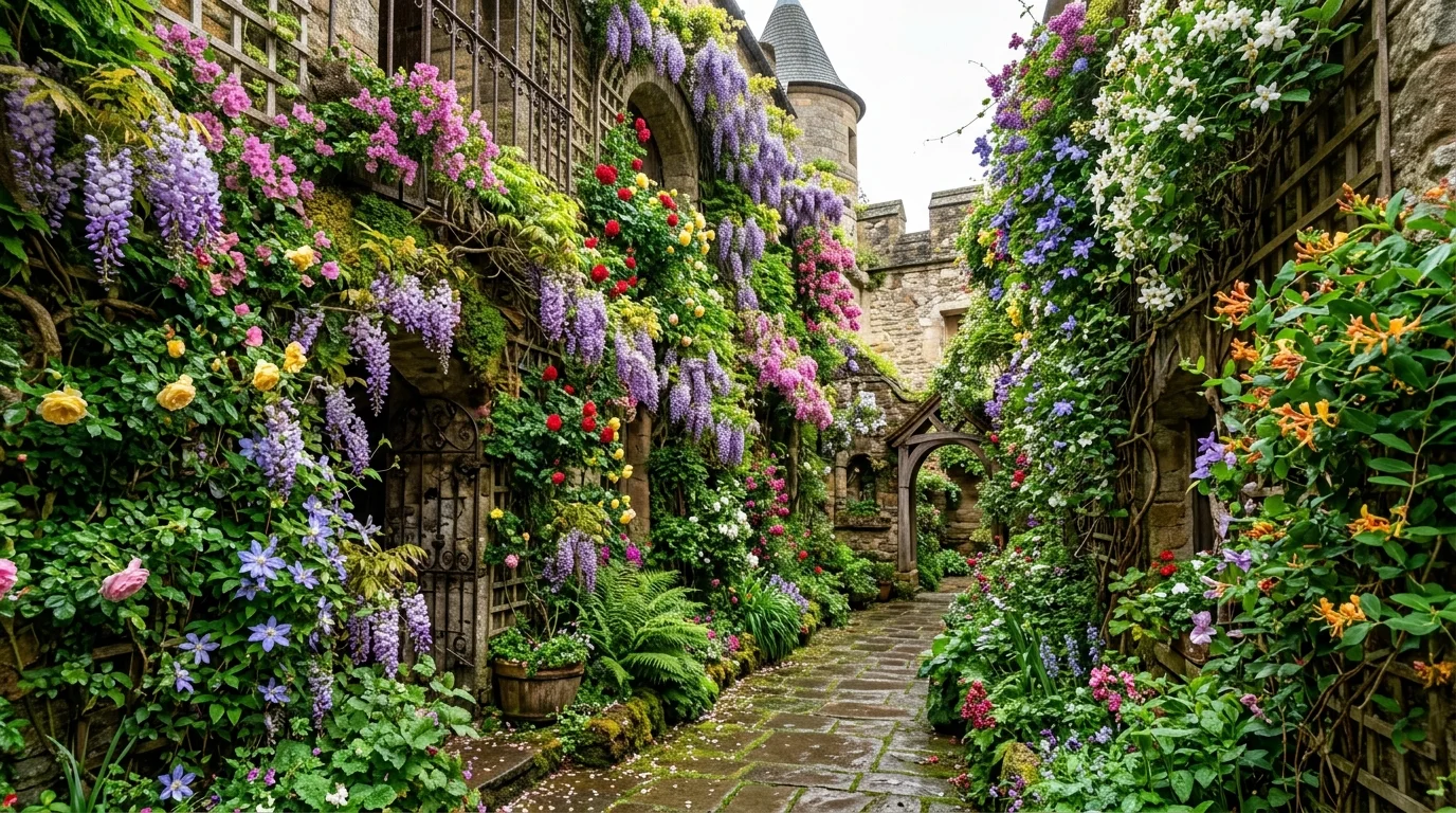 Playful Birdhouse Row image.