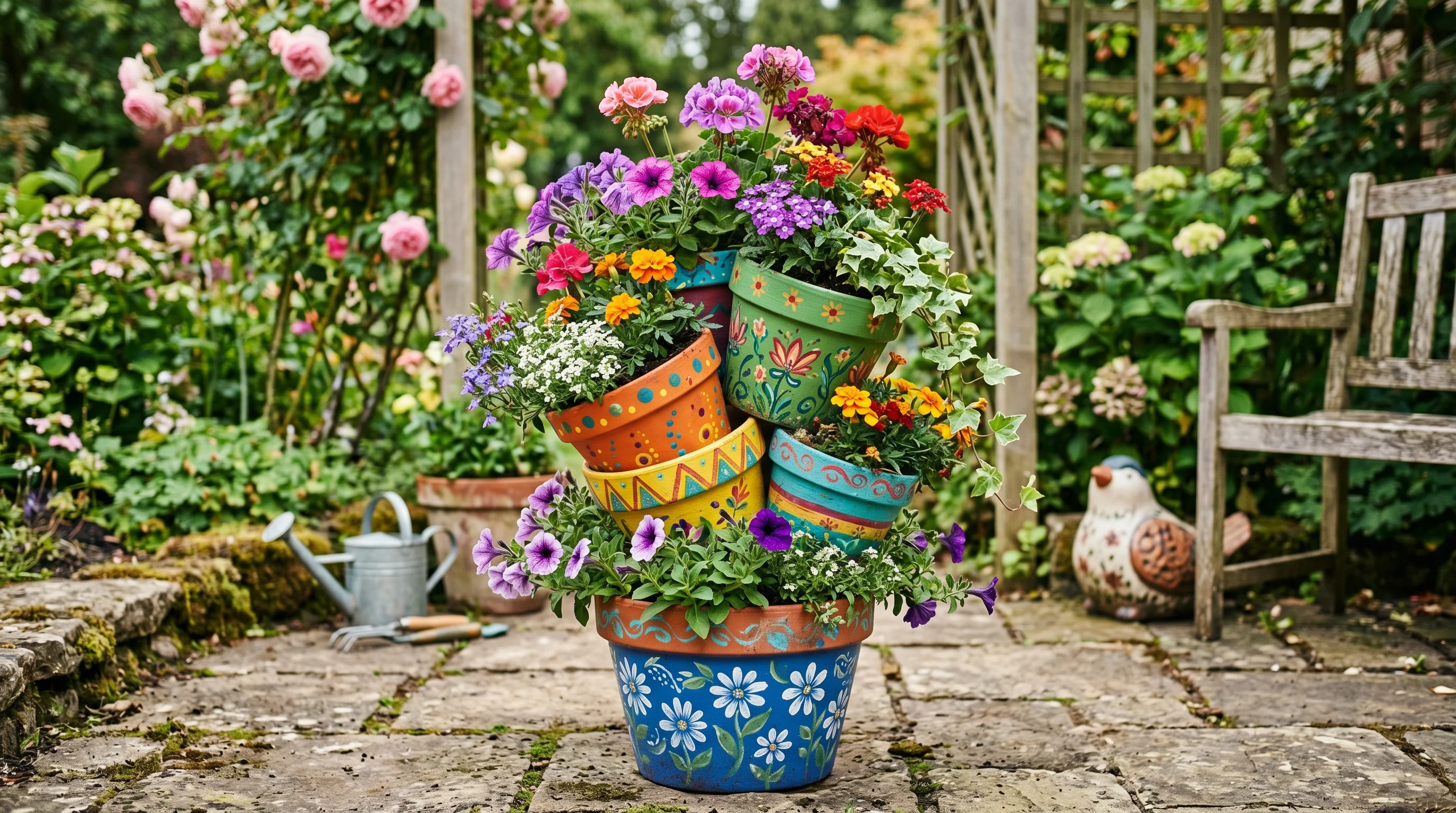 Creative DIY Garden Crafts You Can Try inspiration image.