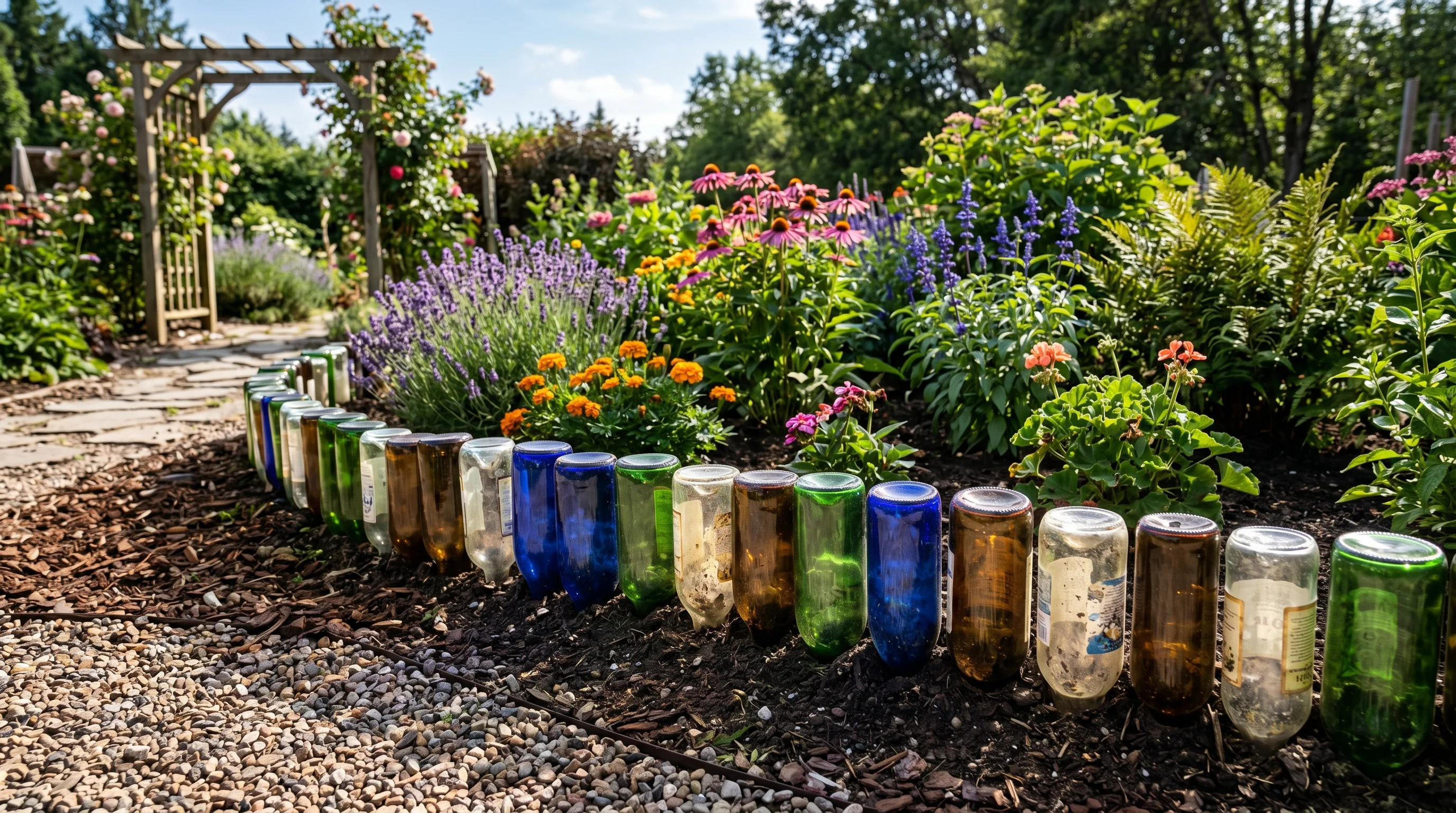 Pebble Mosaic Stepping Stone image.
