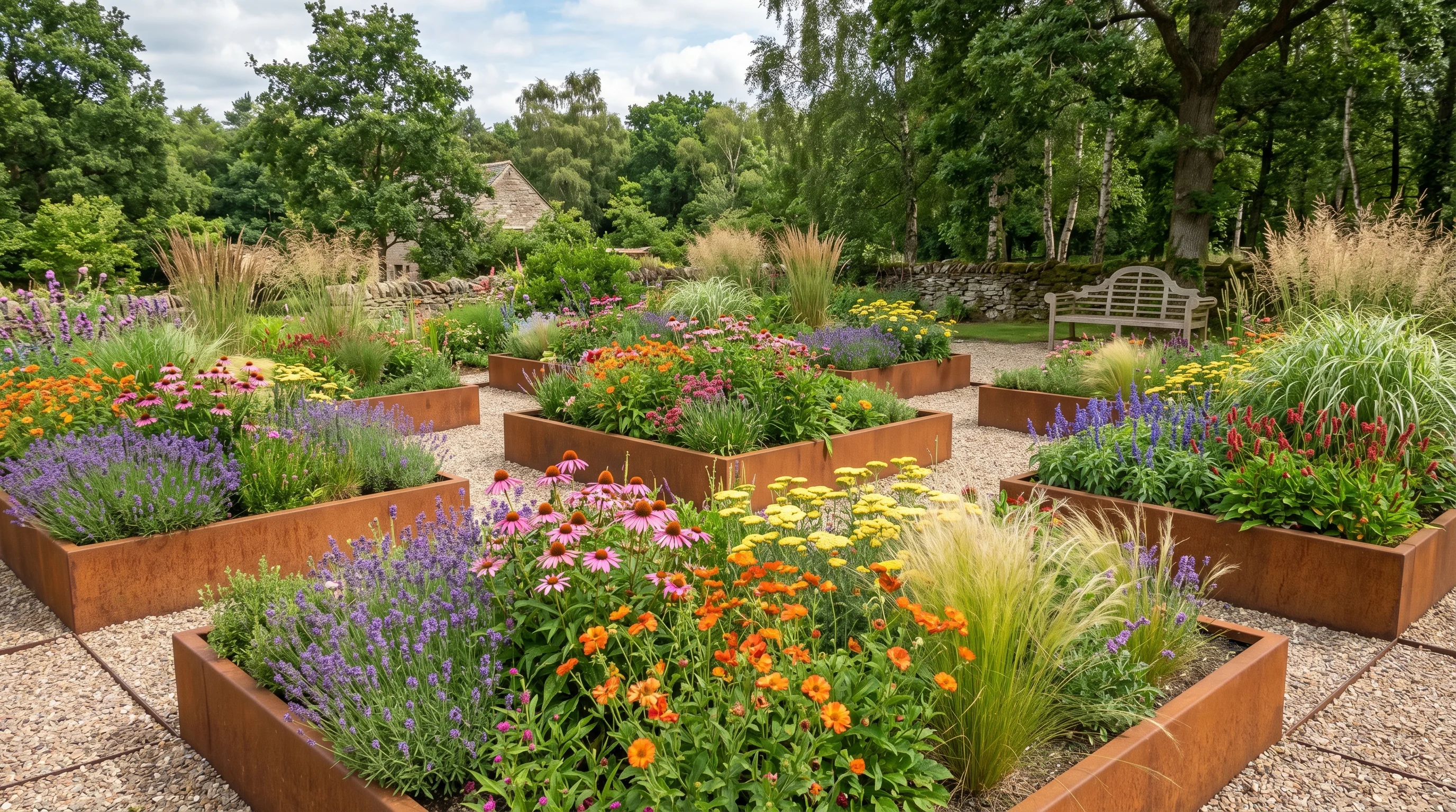 Frame the Beds With Gravel Paths image.