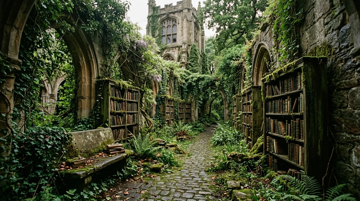 Deep Burgundy Border image.