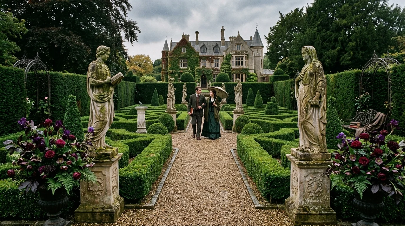 Dark Ivy Wall image.