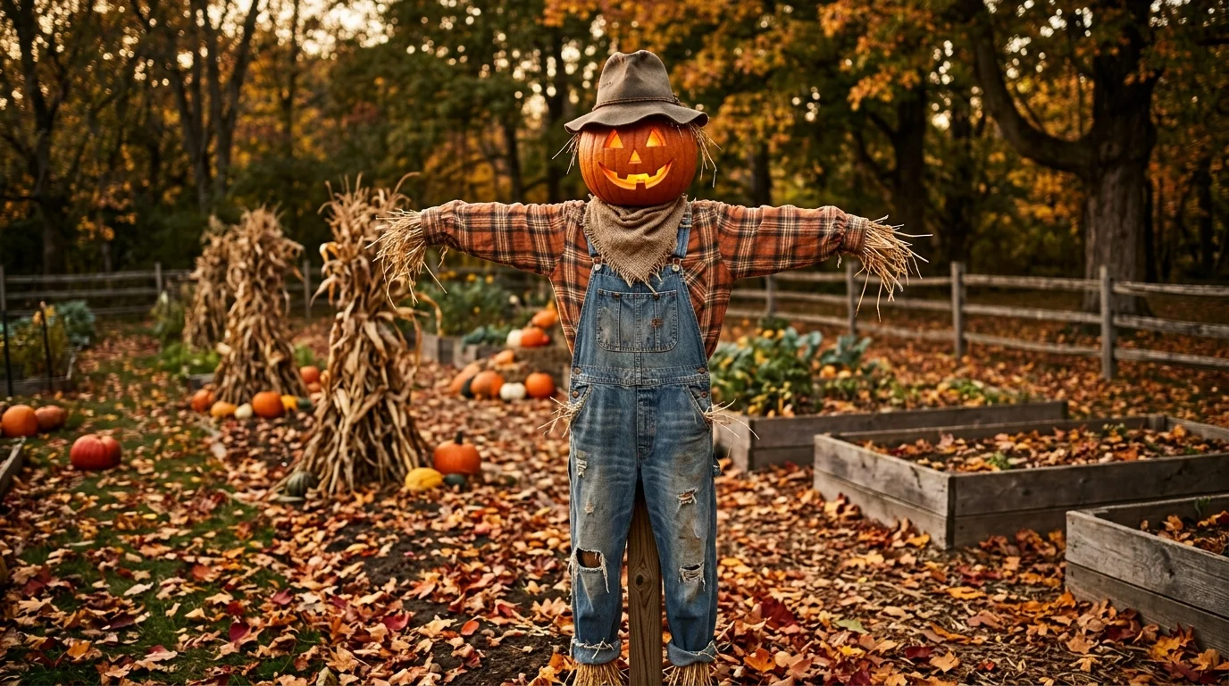 Mini Scarecrow for Pots image.