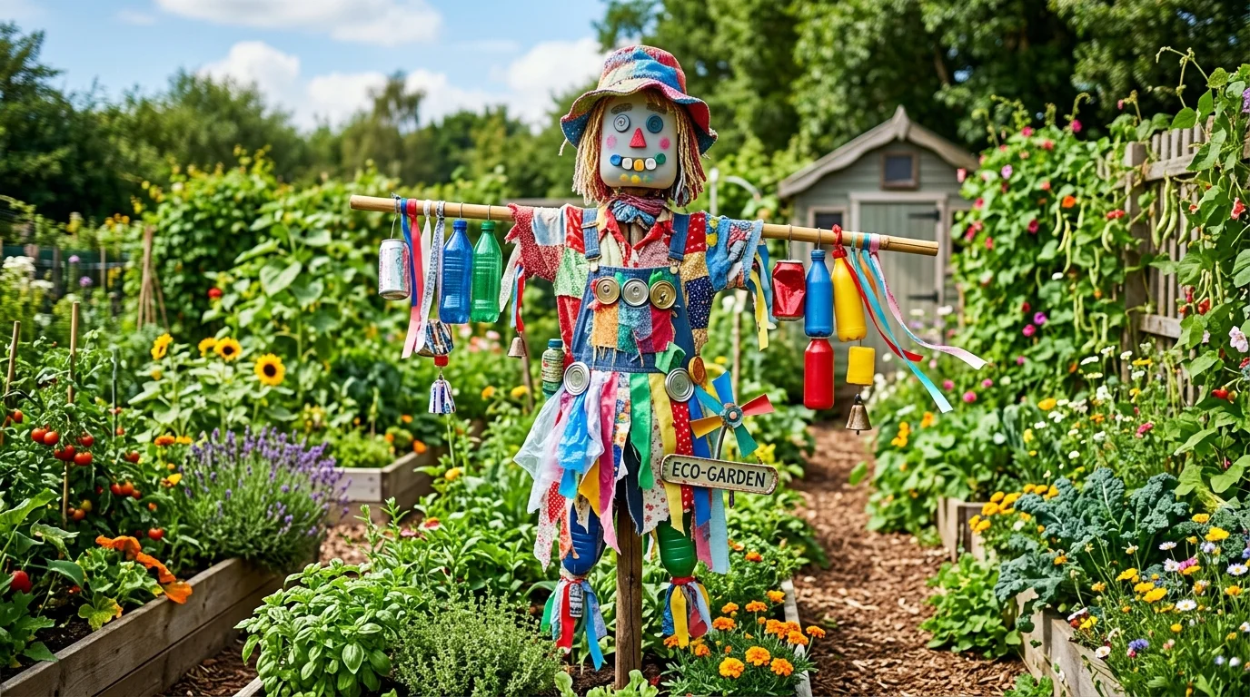 Vintage Clothing Scarecrow image.