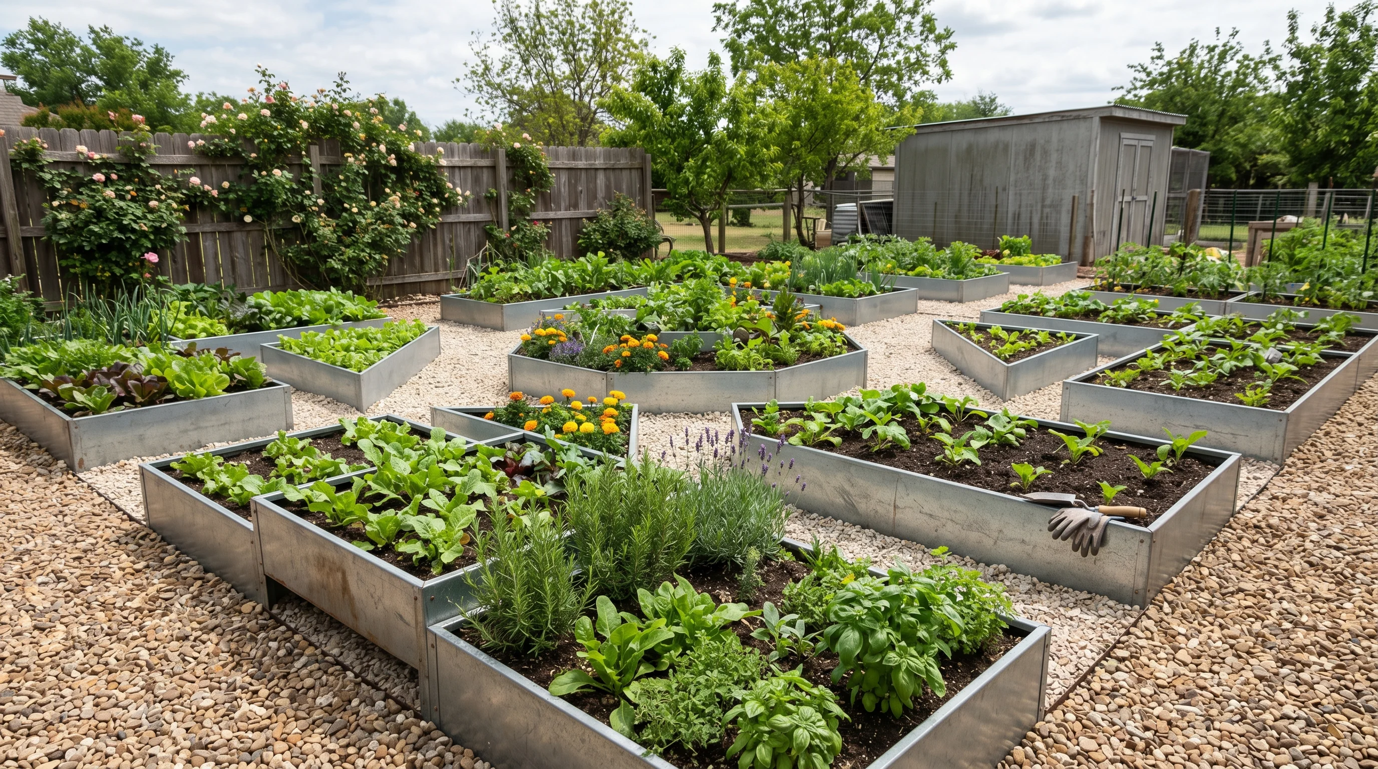 Kitchen Garden Grid image.