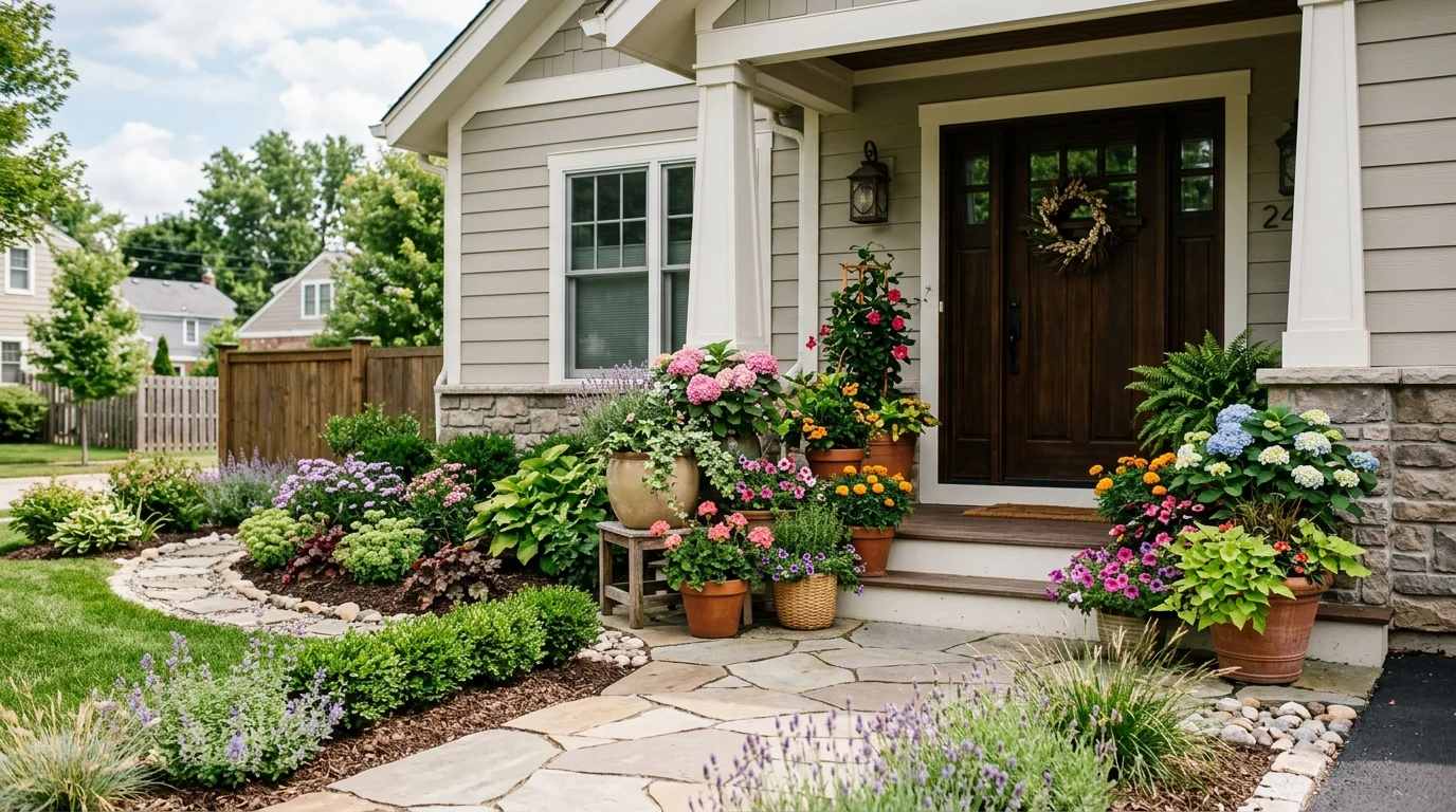 Color Block Planting image.