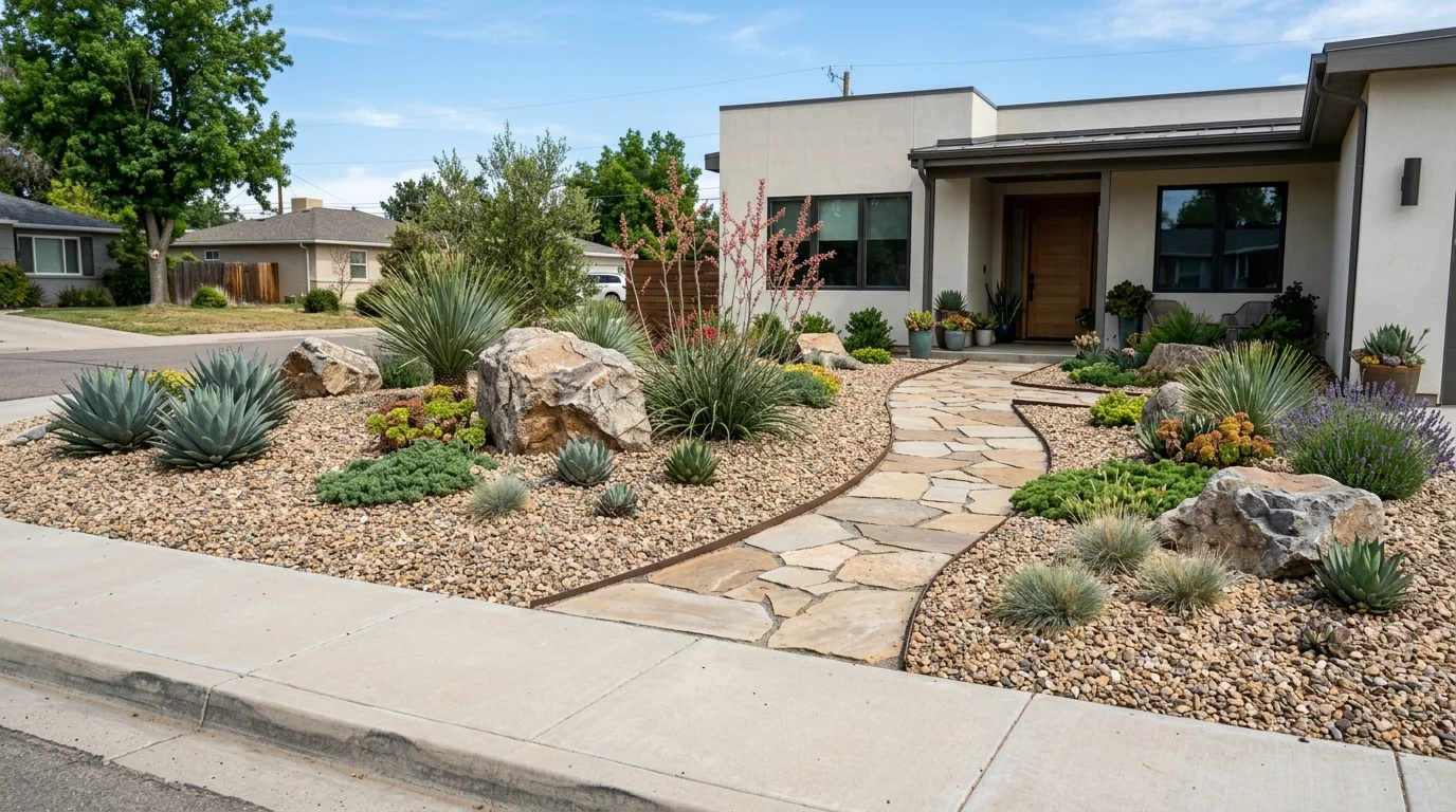 Low Care Perennial Row image.