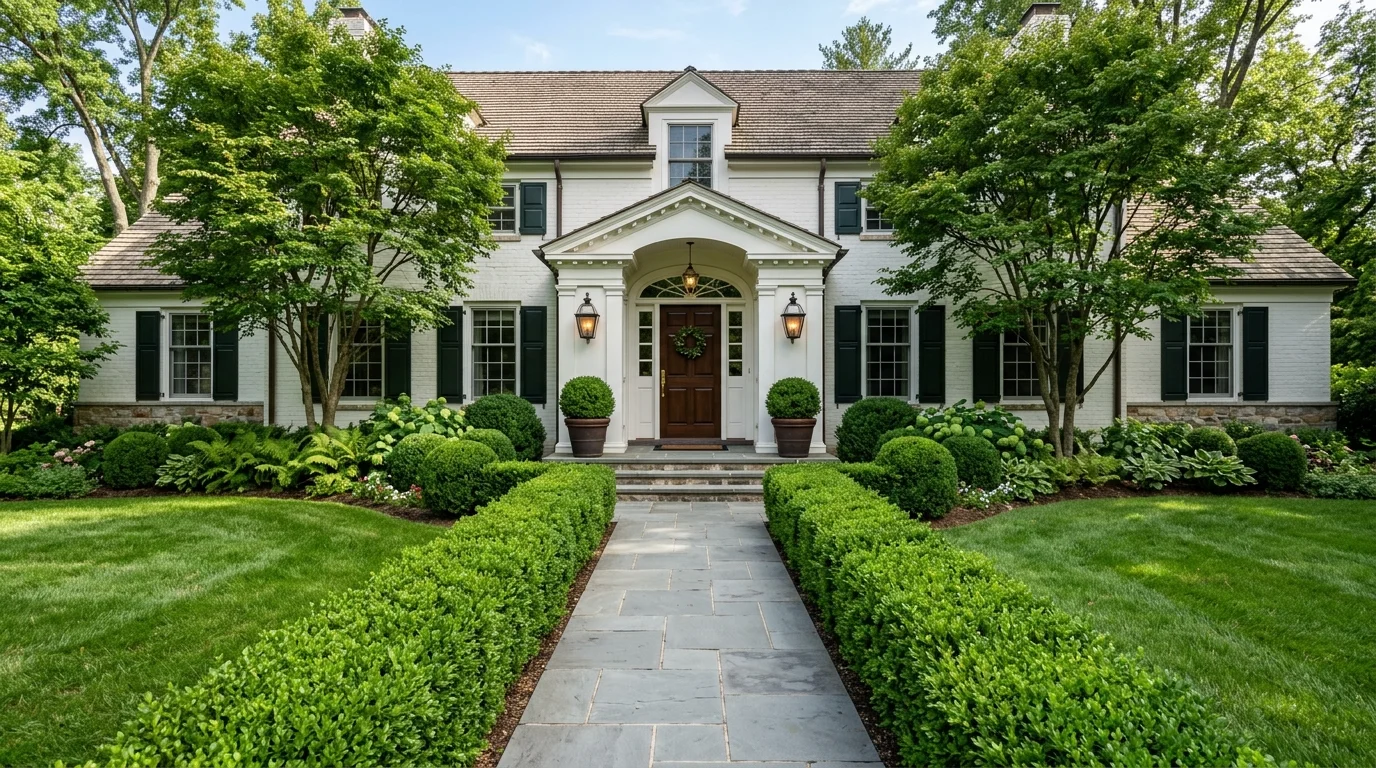 Gravel and Plant Mix image.