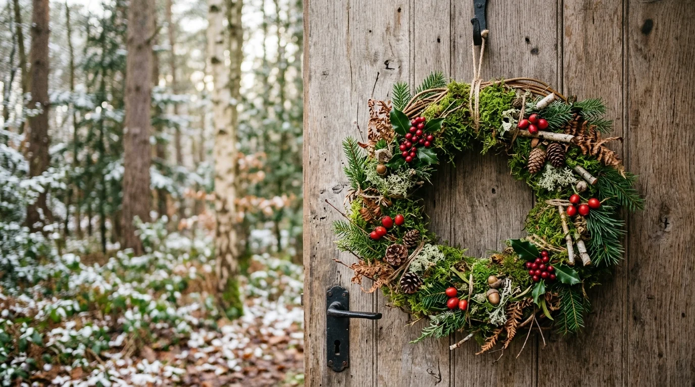 Herb and Eucalyptus Wreath image.