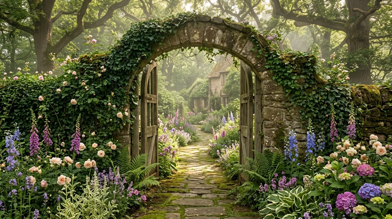 Enchanting Secret Garden Designs inspiration image.