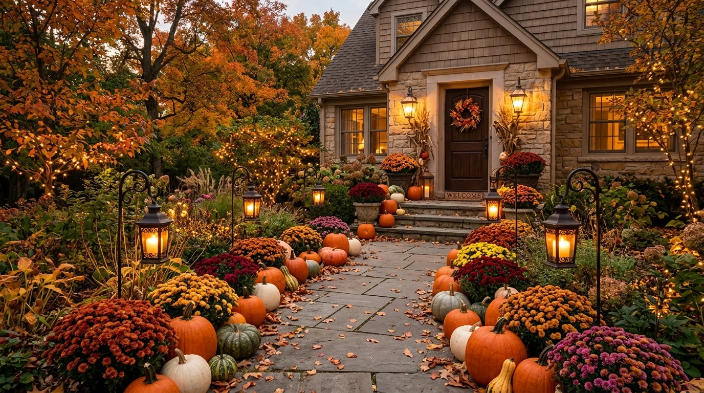 Fall Front Garden Ideas inspiration image.