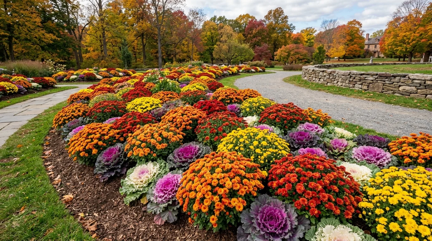 Autumn Planter Pair image.