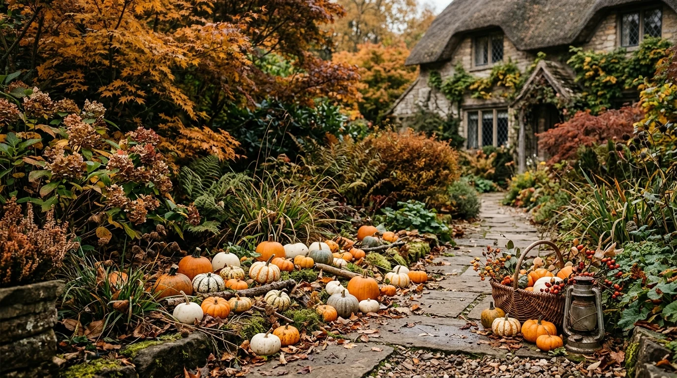Moody Ivy and White Caladium image.