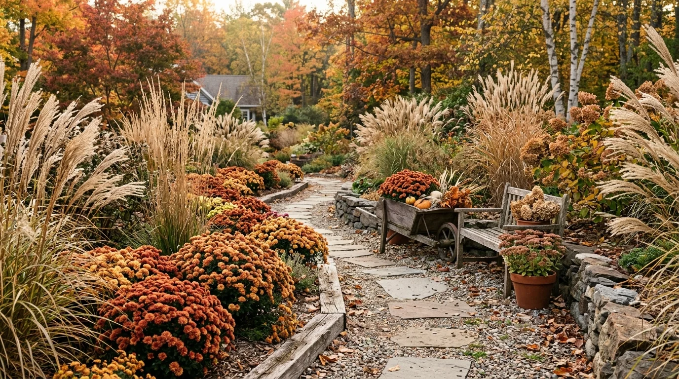 High-Impact Outdoor Fall Planters for Sun inspiration image.