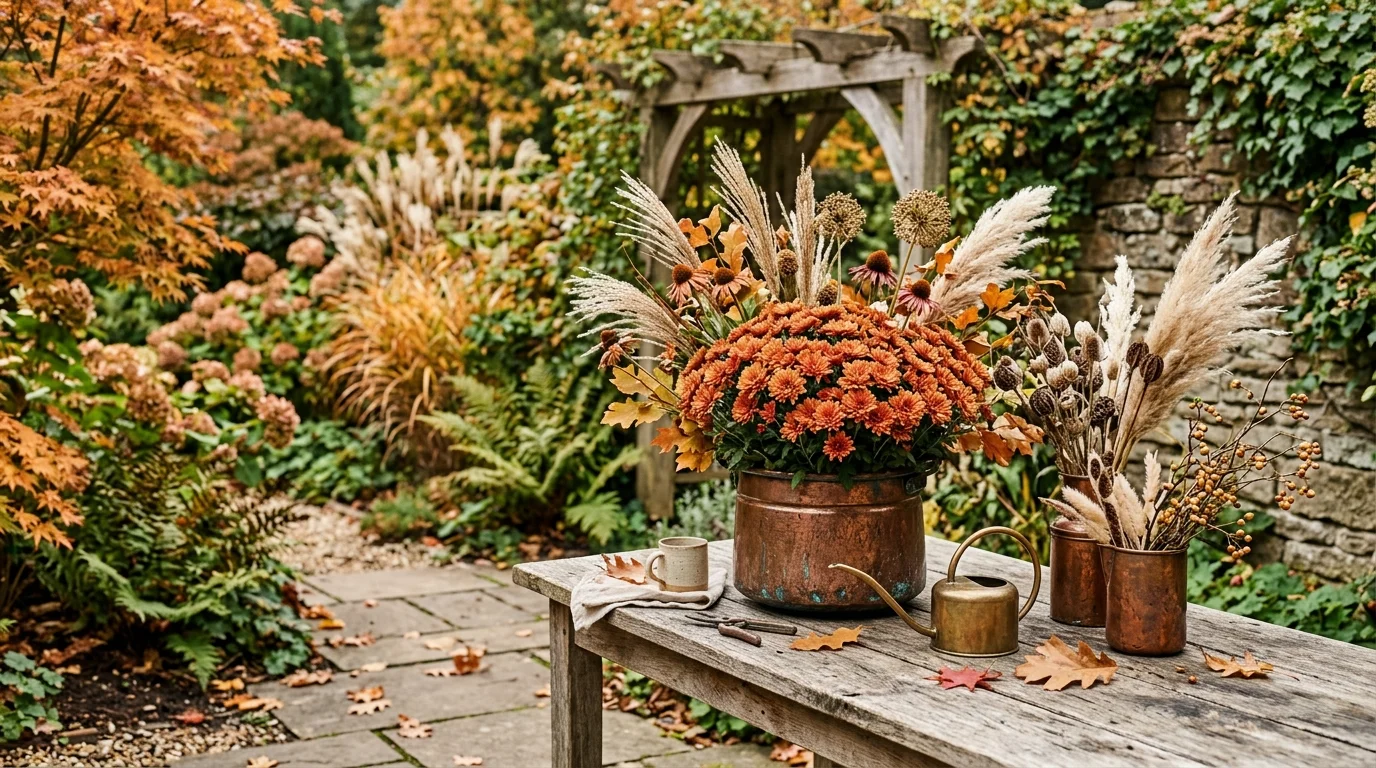 Crisp White and Gold Contrast image.