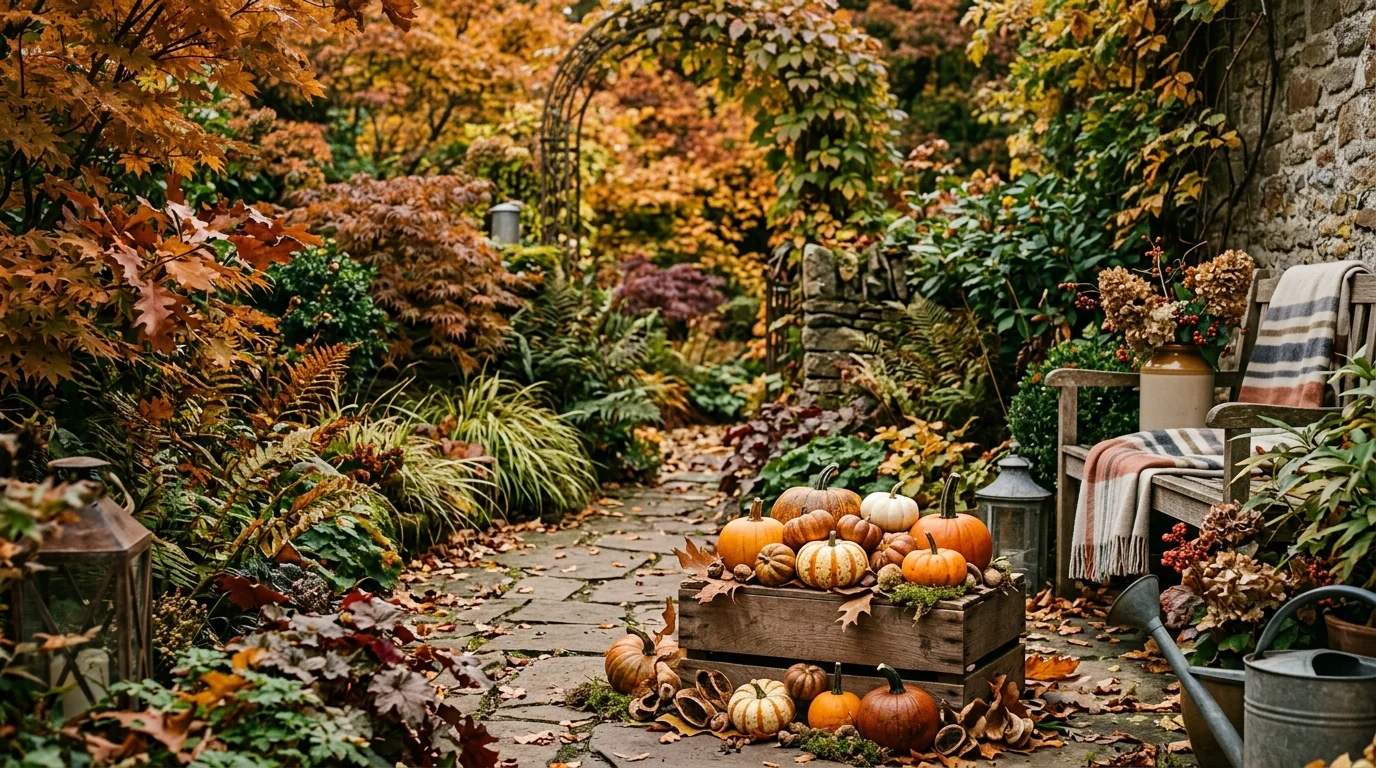 Sunset Tones with Red Maple image.