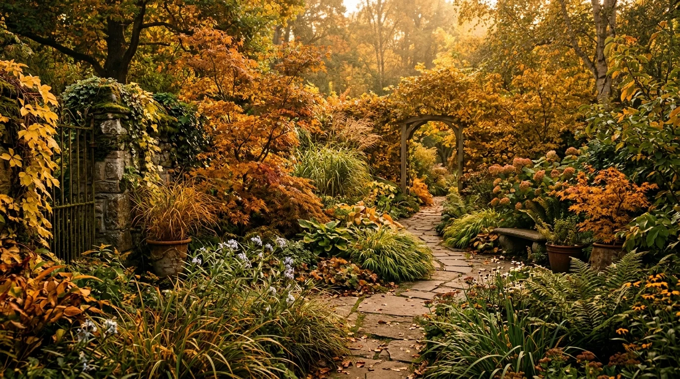 Tall Grass and Rusty Orange image.