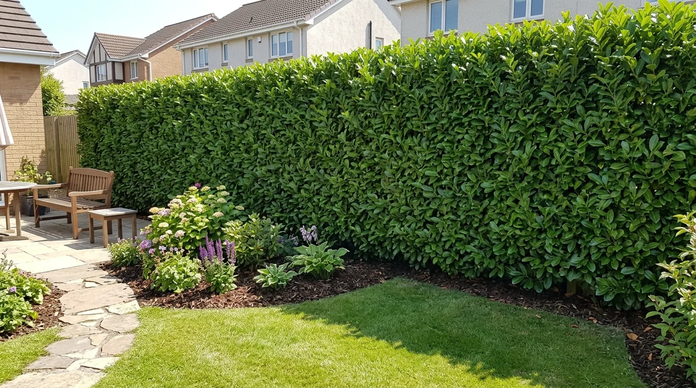 Tall Narrow Hedge image.