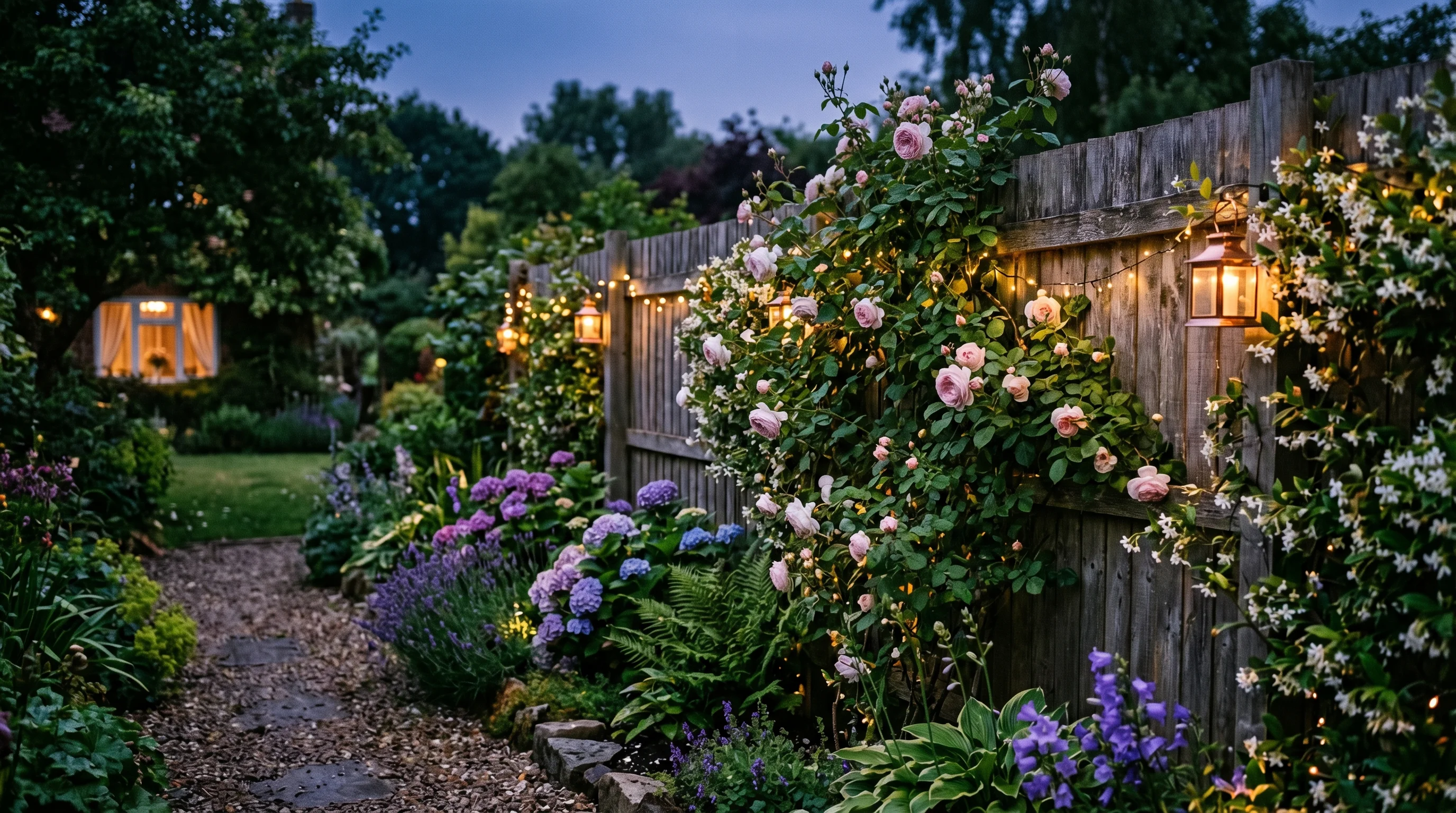 Turn the Boundary Into Part of the Garden image.