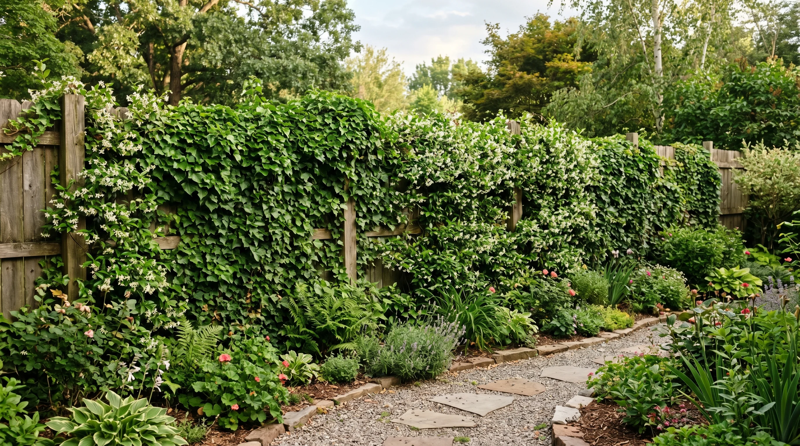 Mix Flowering and Foliage Climbers image.