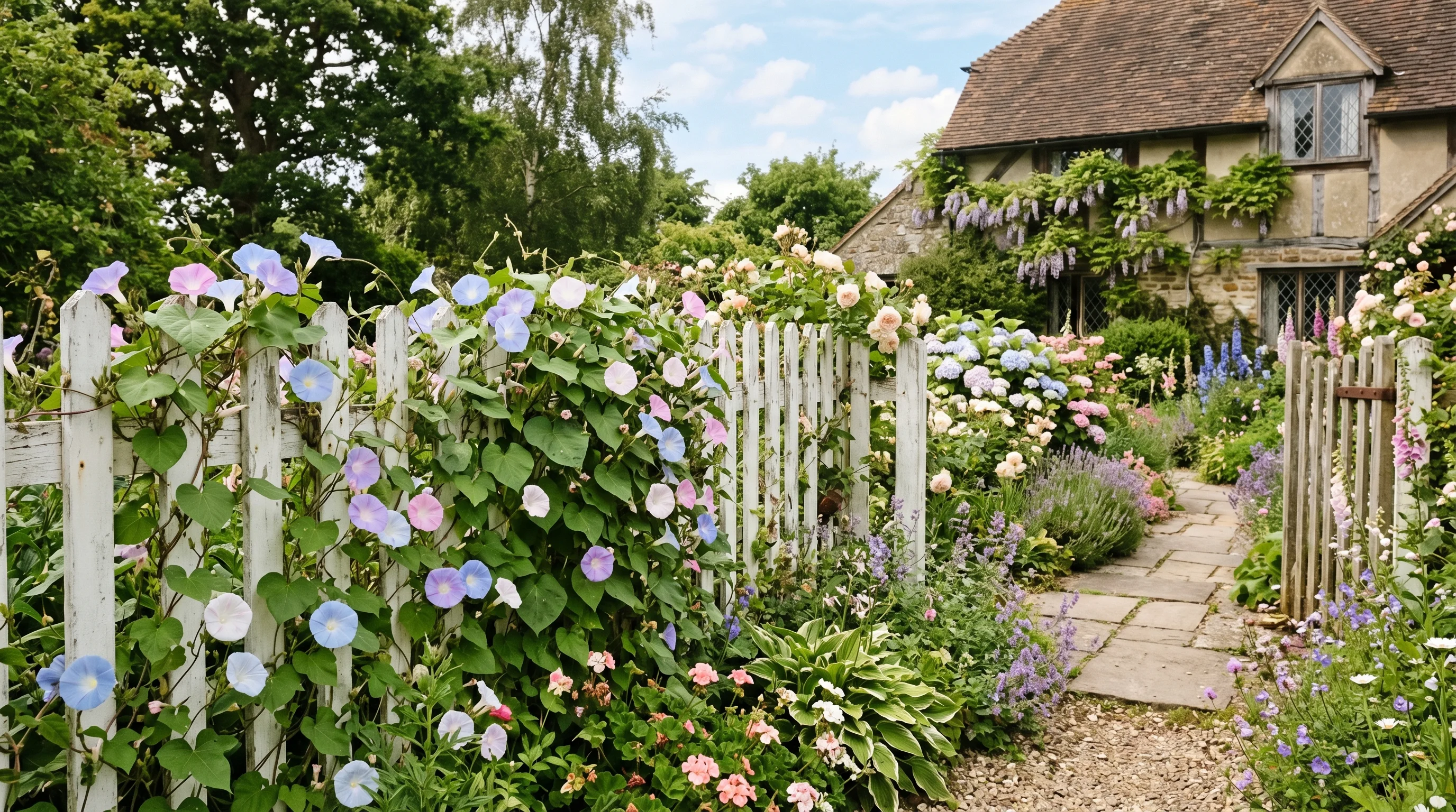 Use Climbers for Privacy With Softness image.