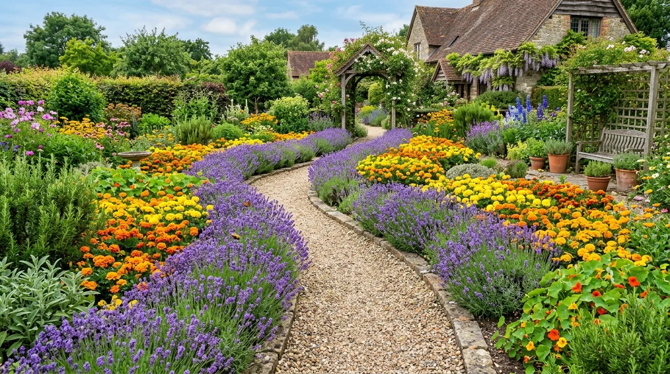 Fly-Repelling Plants for Garden Design inspiration image.
