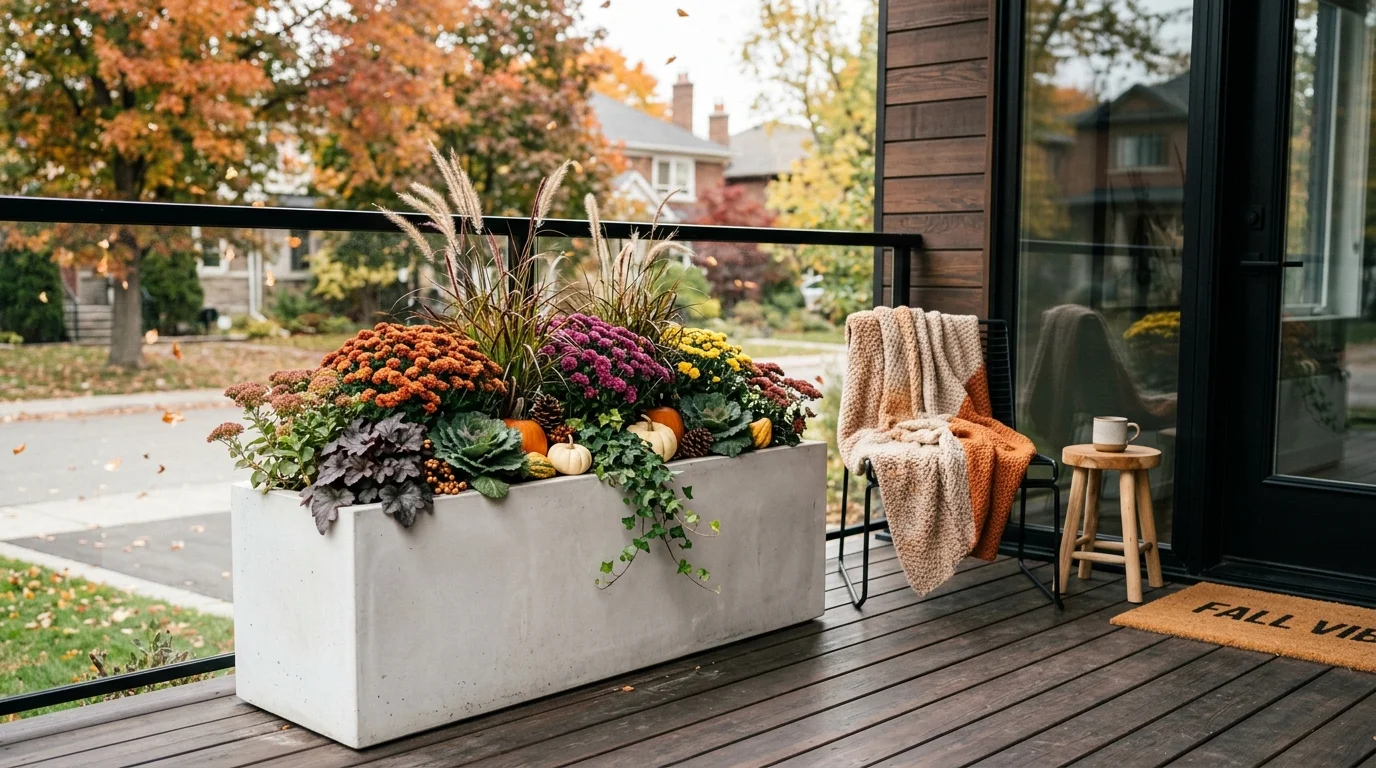 Modern Concrete Planter Design image.