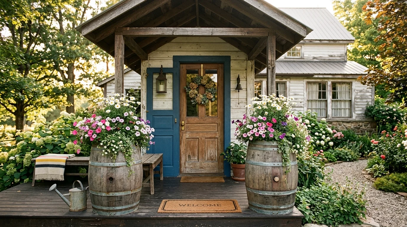 Layered Porch Pots image.