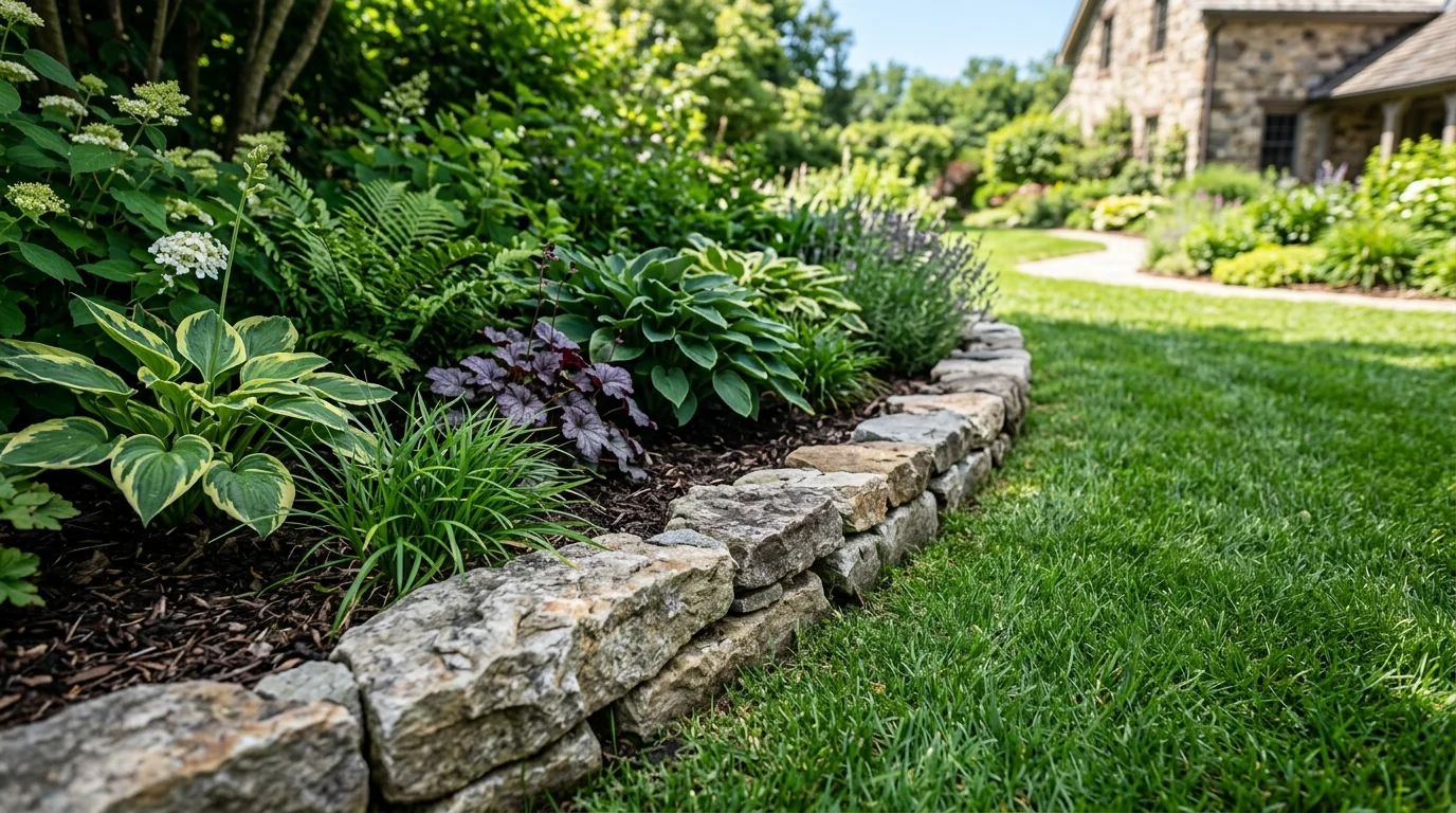 Stunning Garden Edging Ideas for a Polished Look inspiration image.