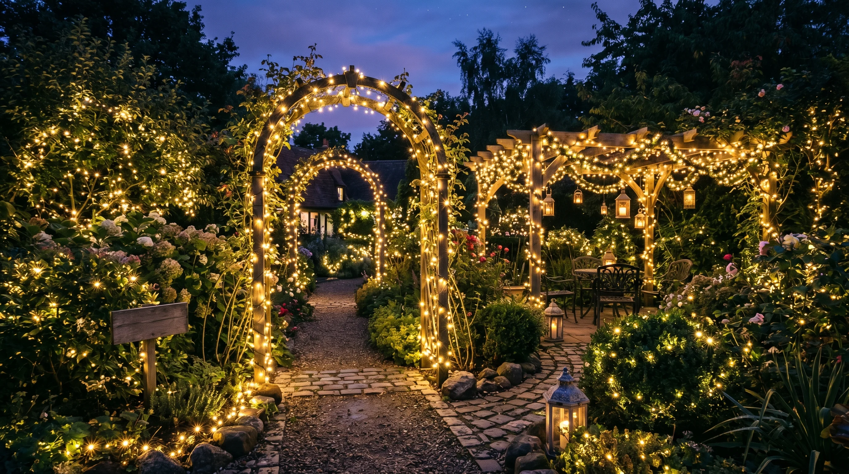 String Lights With Restraint image.