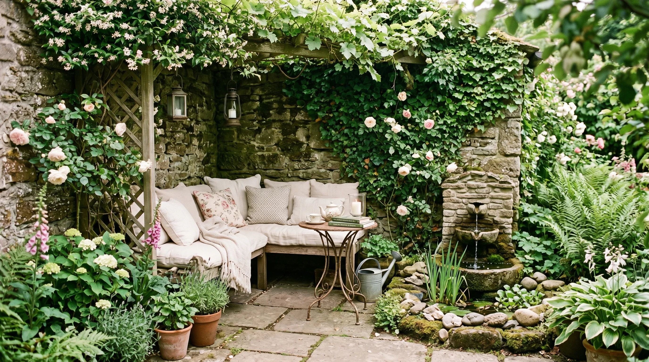 Curtained Canopy Nook image.