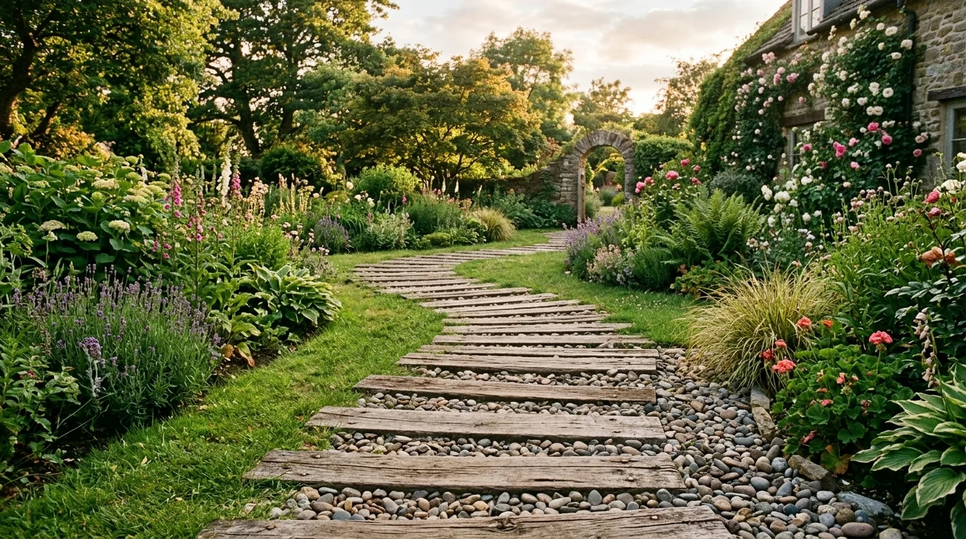 Mulch and Timber Border image.