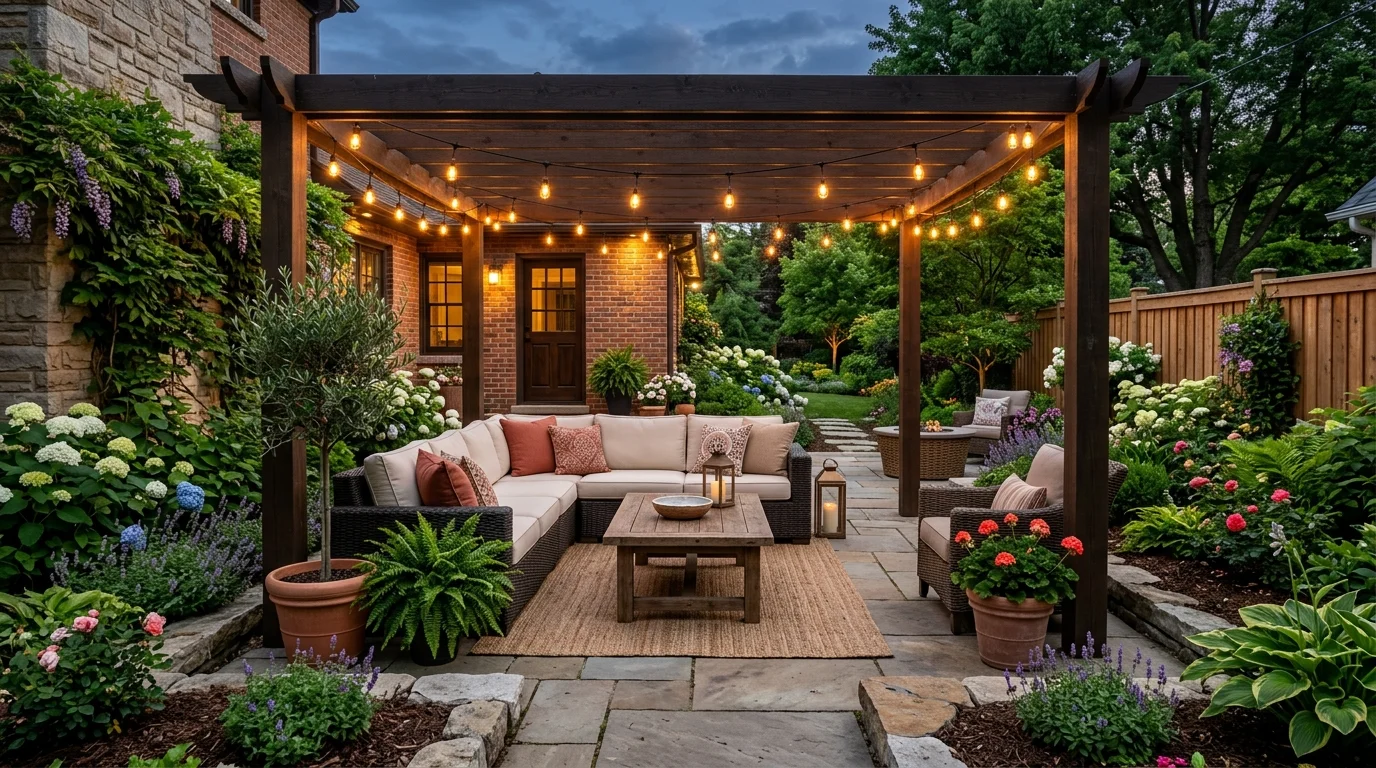 Great Outdoor Patio Ideas for a Backyard Makeover inspiration image.