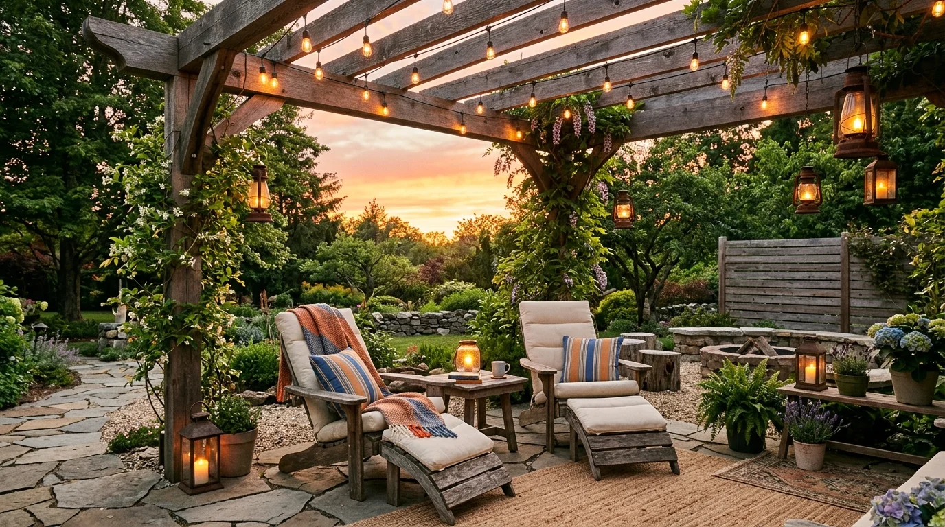 Use Planters to Frame the Space image.