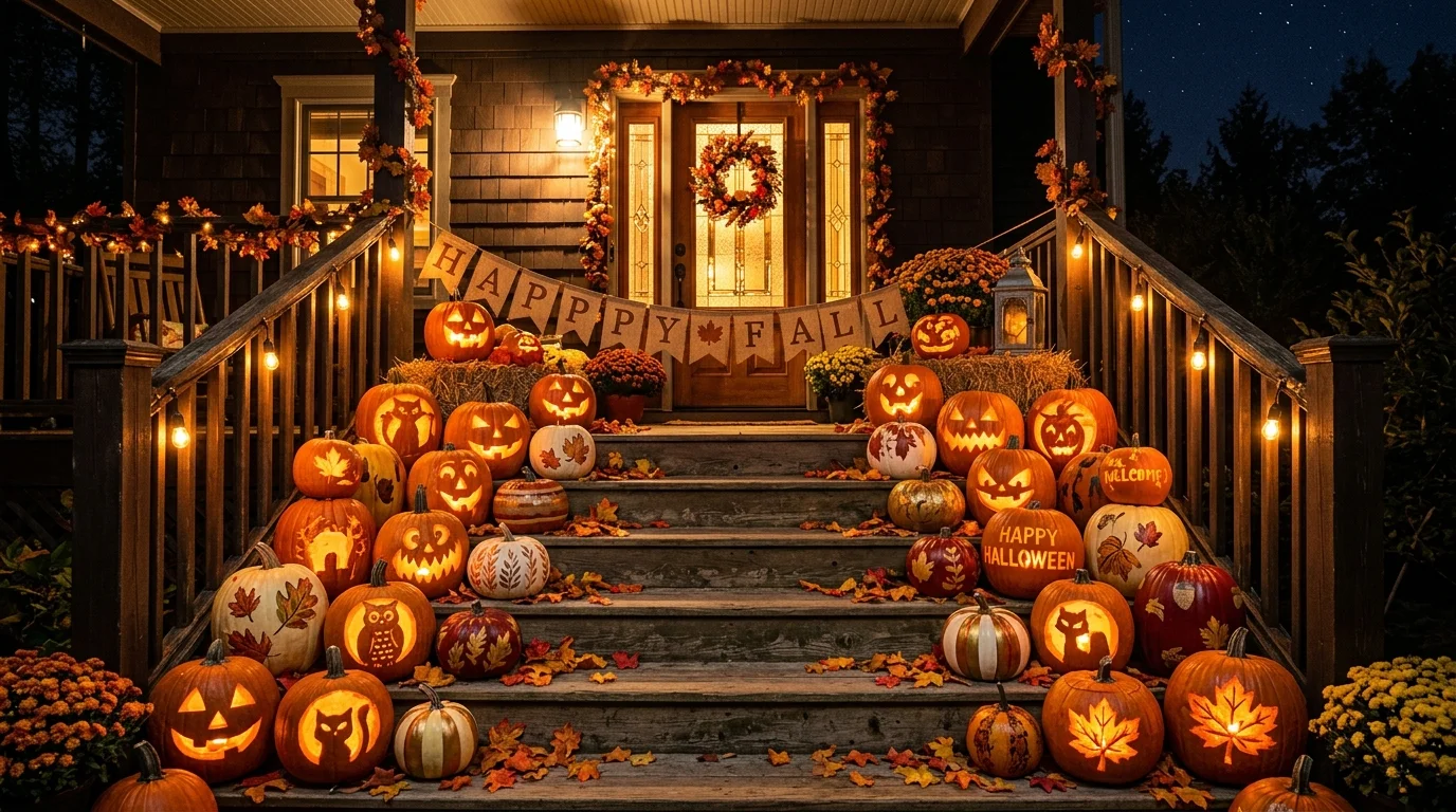 Pumpkin Stack Display image.