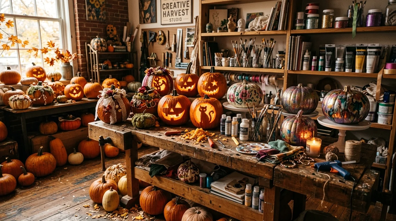 Magical Halloween Pumpkin Studio image.